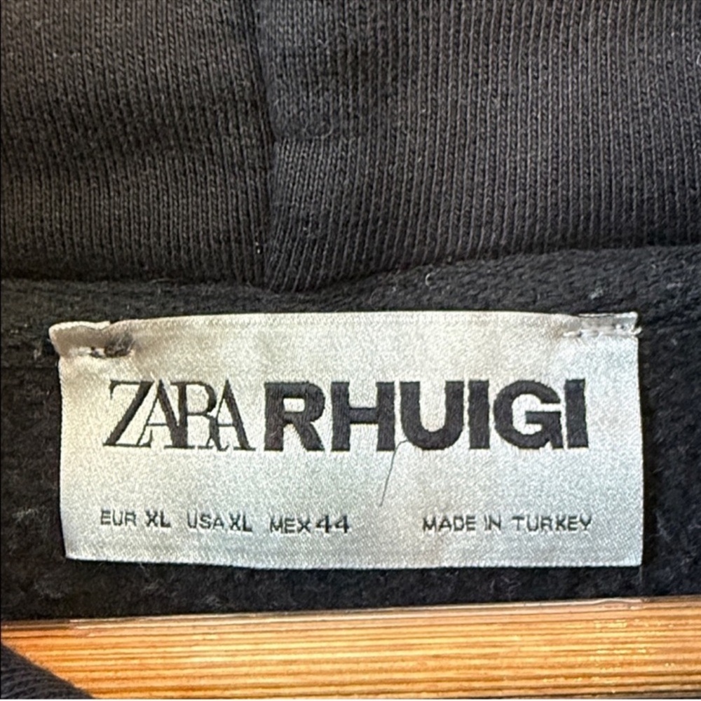 Zara X Rhuigi Collab XL Cropped Hoodie - Picture 5 of 9